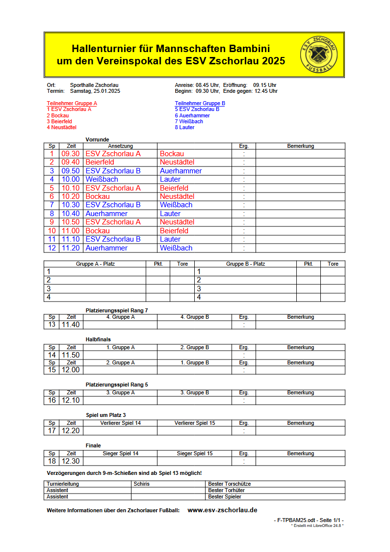 26. Opel-Zimpel-Cup 28.12.2024